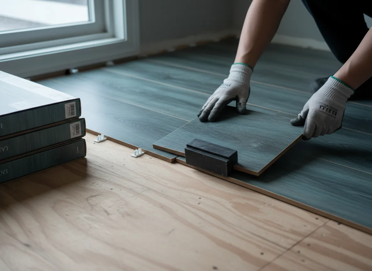 Luxury Vinyl Plank Installation company in Martindale, TX